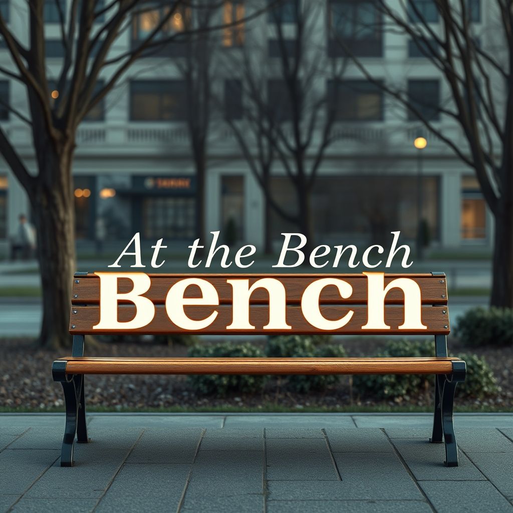 ค้นหาแรงบันดาลใจจาก At the Bench